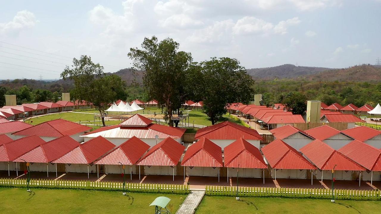 Praveg Tent City Narmada, Statue Of Unity Kevadia Exteriör bild