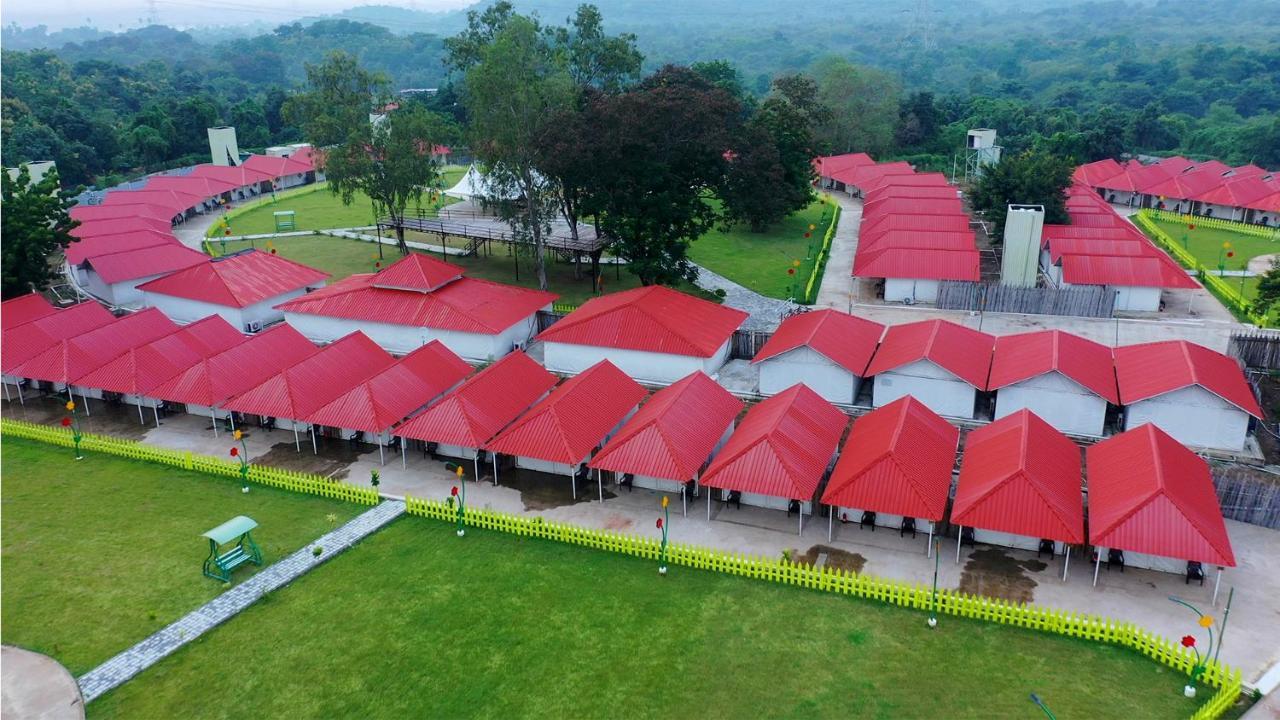Praveg Tent City Narmada, Statue Of Unity Kevadia Exteriör bild