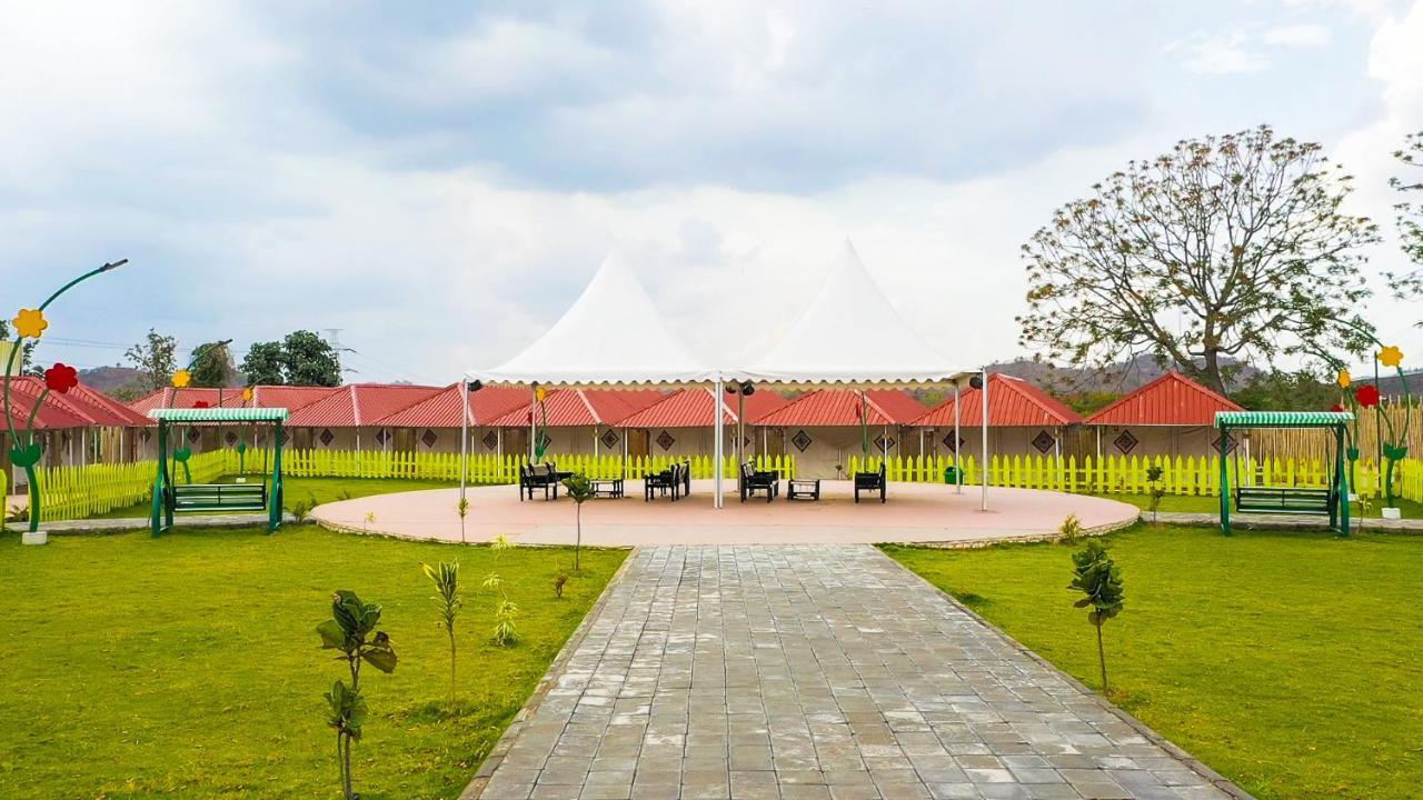 Praveg Tent City Narmada, Statue Of Unity Kevadia Exteriör bild