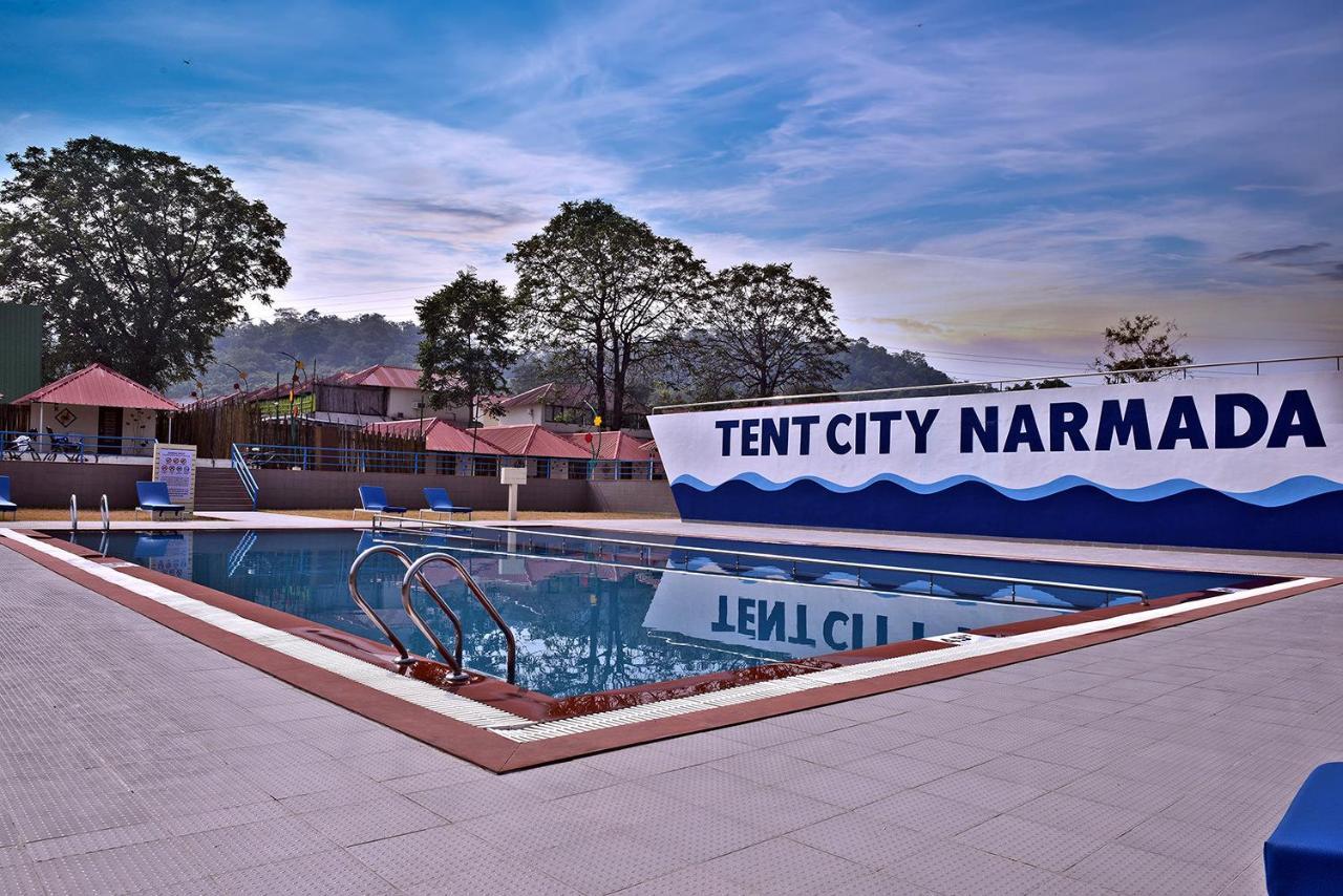 Praveg Tent City Narmada, Statue Of Unity Kevadia Exteriör bild