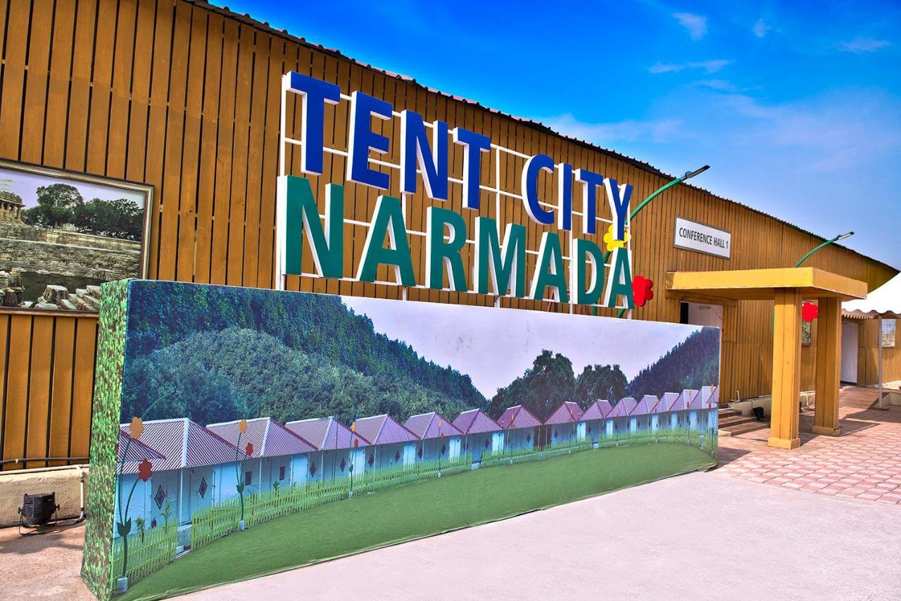 Praveg Tent City Narmada, Statue Of Unity Kevadia Exteriör bild